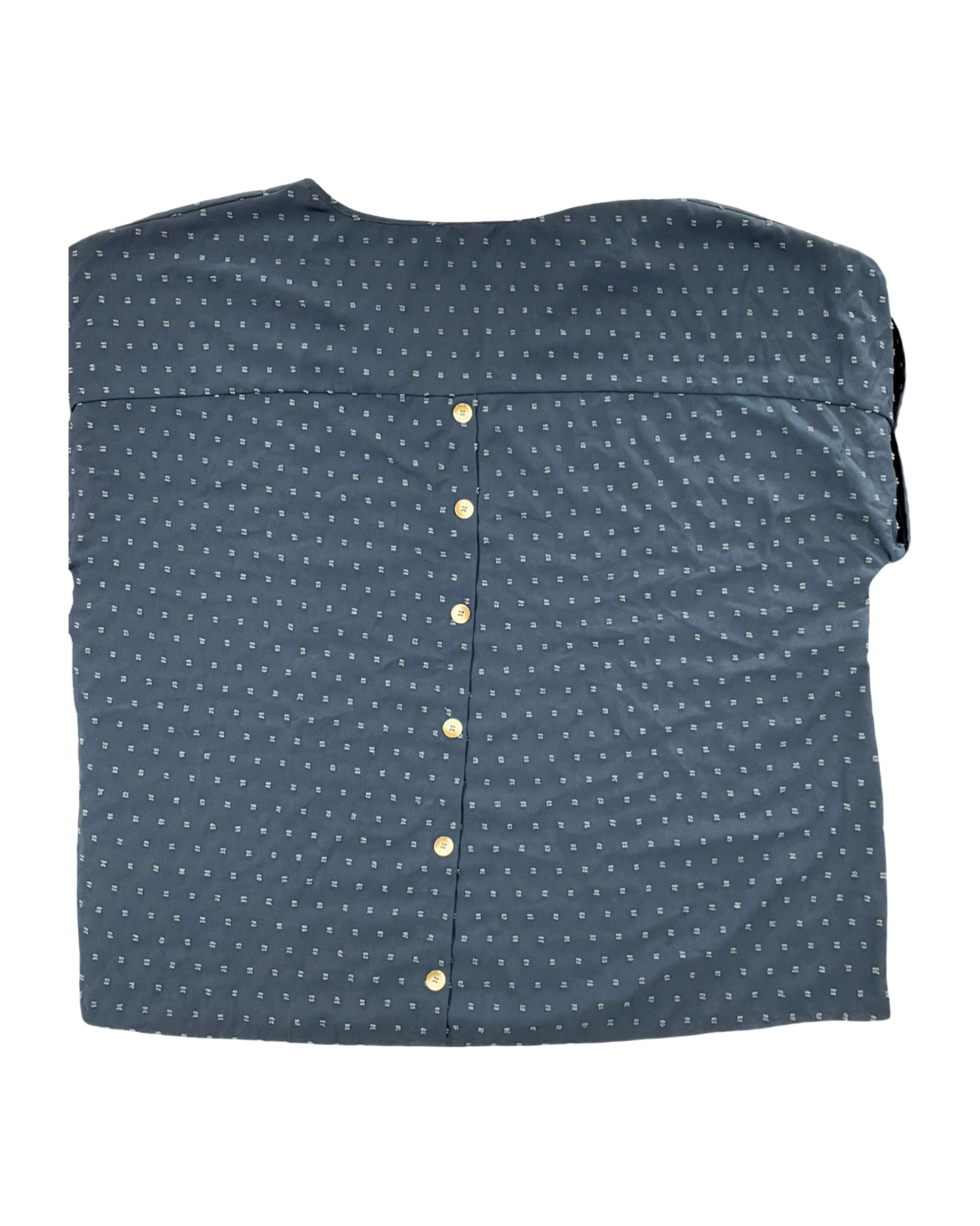 Top Sleeveless By Bloomchic In Navy, Size:4X