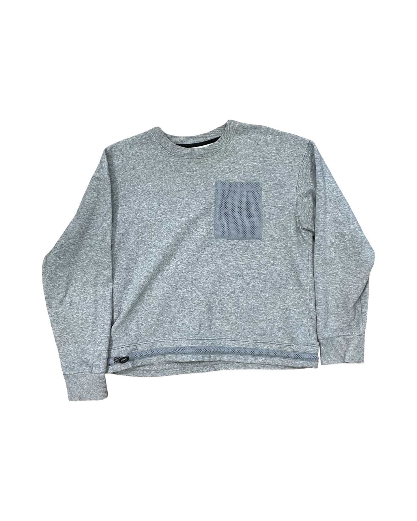 Sweatshirt Crewneck By Under Armour In Grey, Size:M