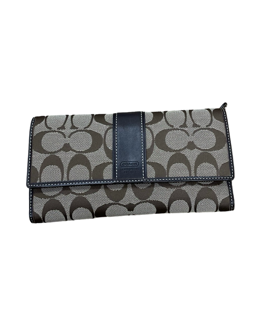Wallet Designer By Coach In Brown & Tan, Size:Medium