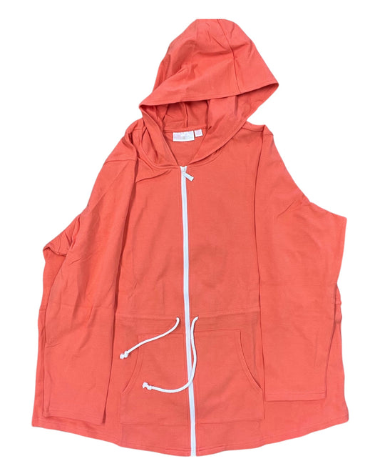 Jacket Other By Belle By Kim Gravel In Orange, Size:2X
