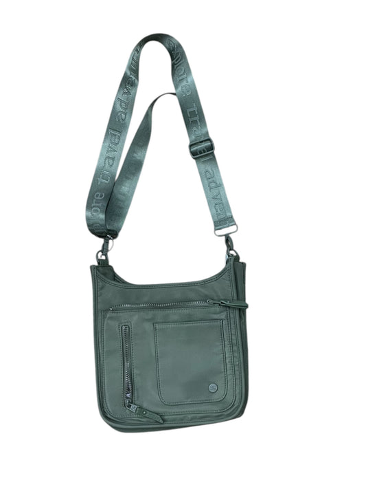 Crossbody By Clothes Mentor In Green, Size:Medium