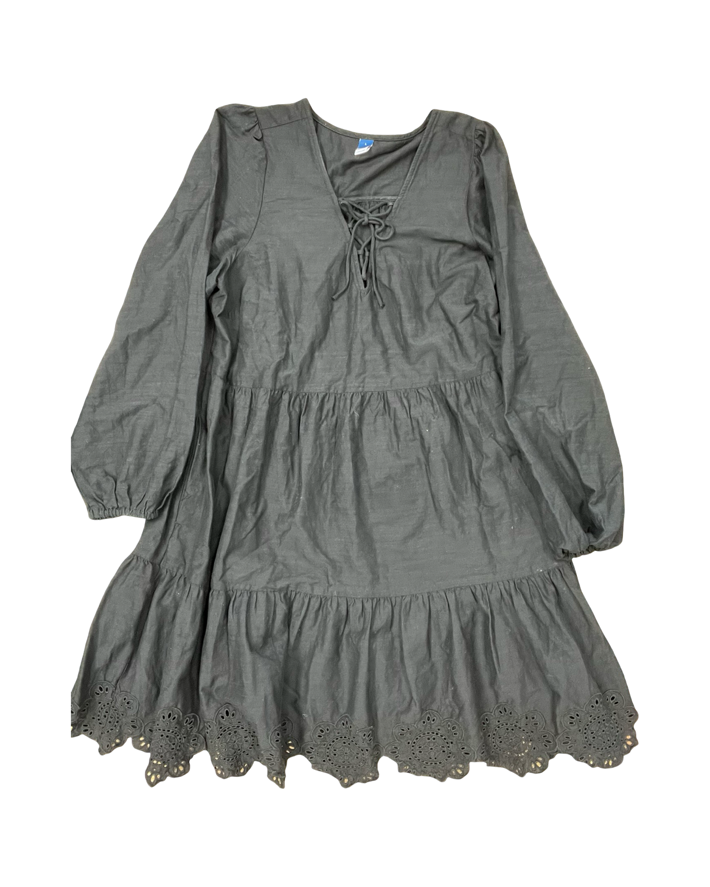 Dress Casual Midi By Old Navy In Black, Size:L