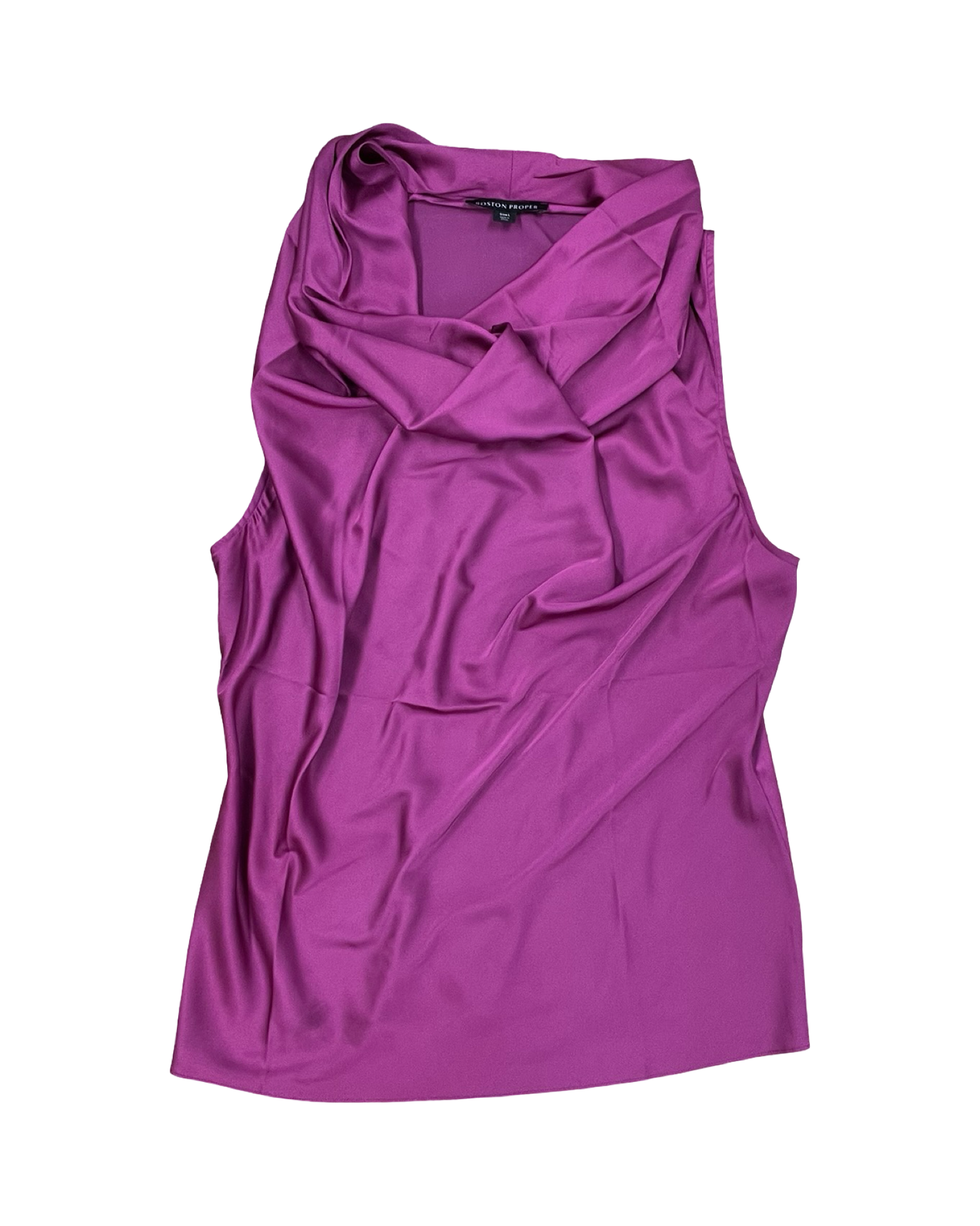 Top Sleeveless By Boston Proper In Purple, Size:L