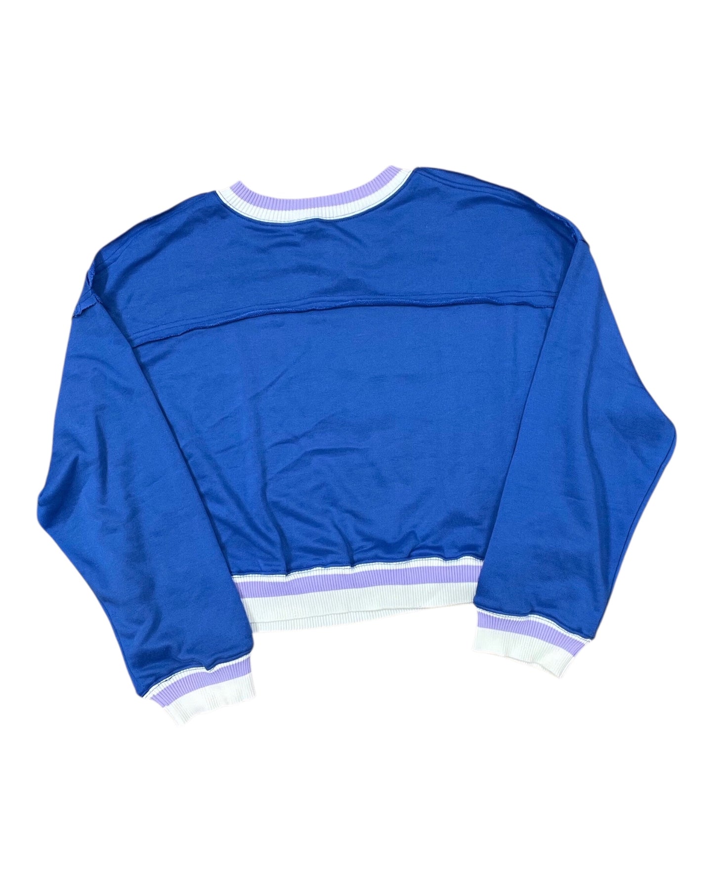 Top Ls By Clothes Mentor In Blue, Size:M
