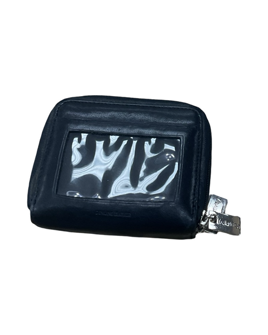 Wallet Leather By Relativity In Black, Size:Small