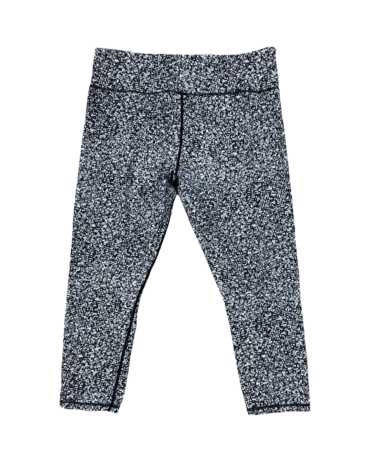 Athletic Leggings By Zyia In Black & White, Size:2X