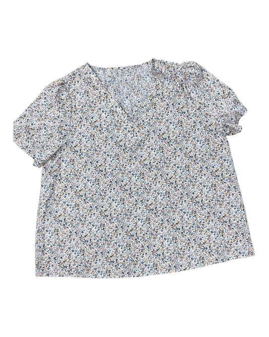 Top Ss By Clothes Mentor In White, Size:4X