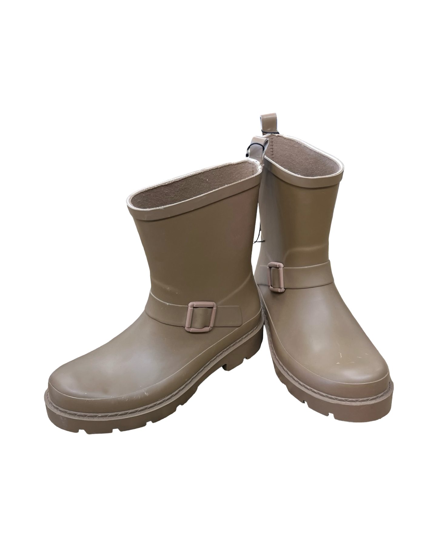 Boots Rain By Time And Tru In Tan, Size:9