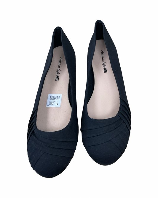 Shoes Flats By American Eagle In Black, Size:7.5