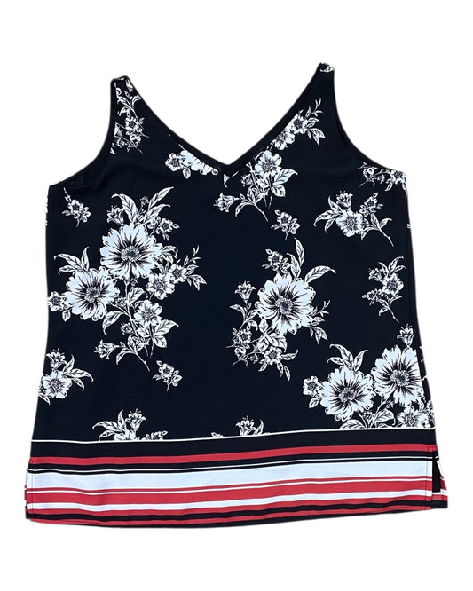 Top Sleeveless By Roz And Ali In Black, Size:M