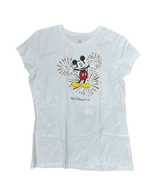 Top Ss By Disney In White, Size:Xl