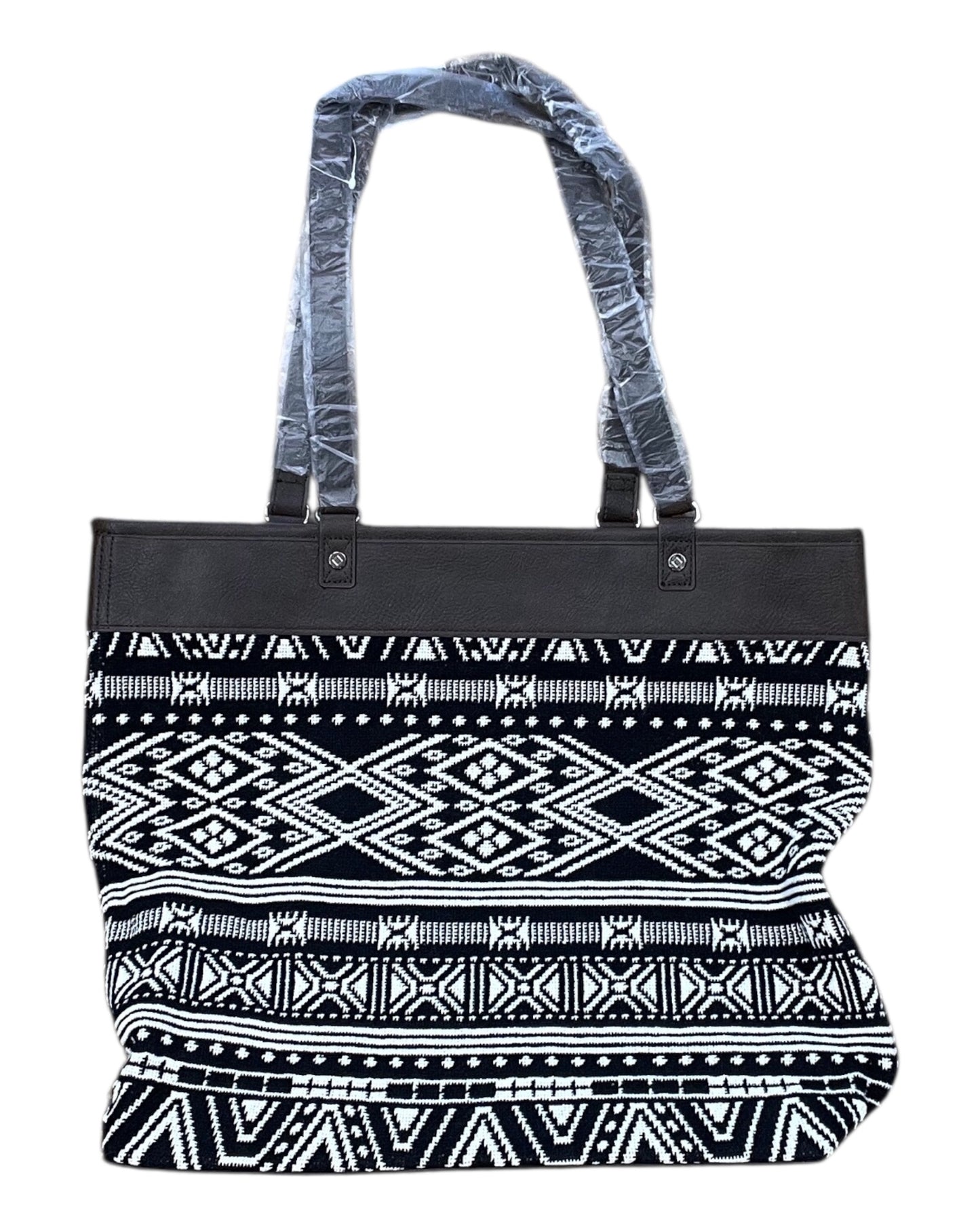 Tote By Thirty One In Black & White, Size:Large