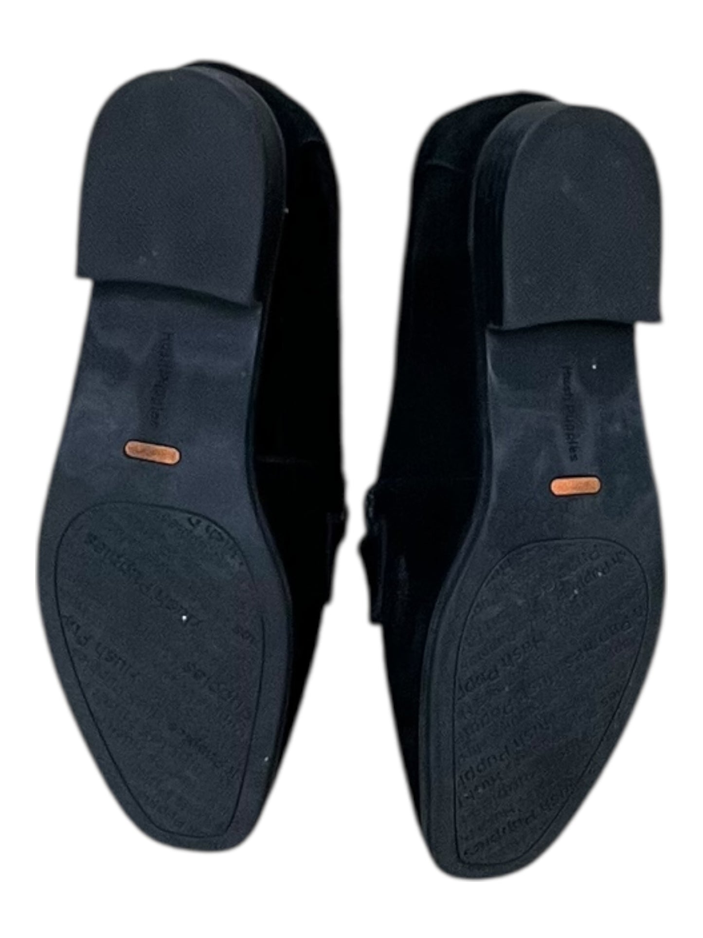 Shoes Flats By Hush Puppies In Black, Size:10