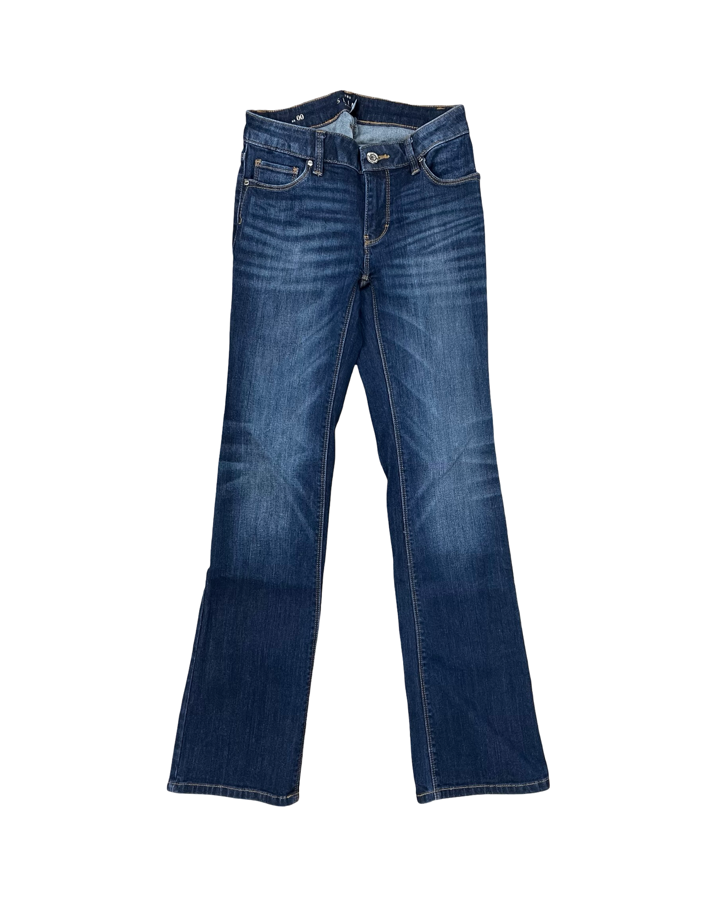 Jeans Boot Cut By White House Black Market In Blue Denim, Size:0