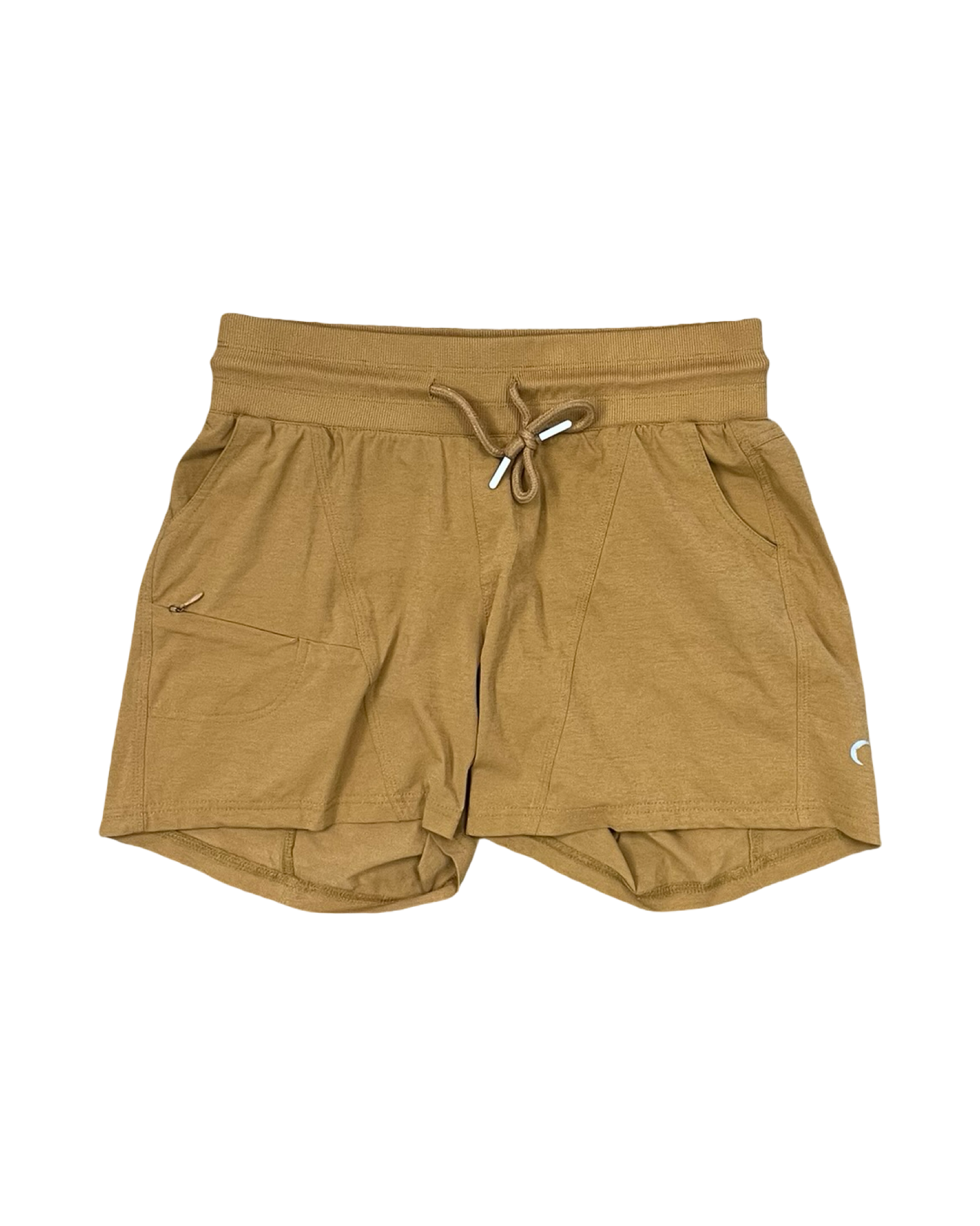 Athletic Shorts By Zyia In Gold, Size:M