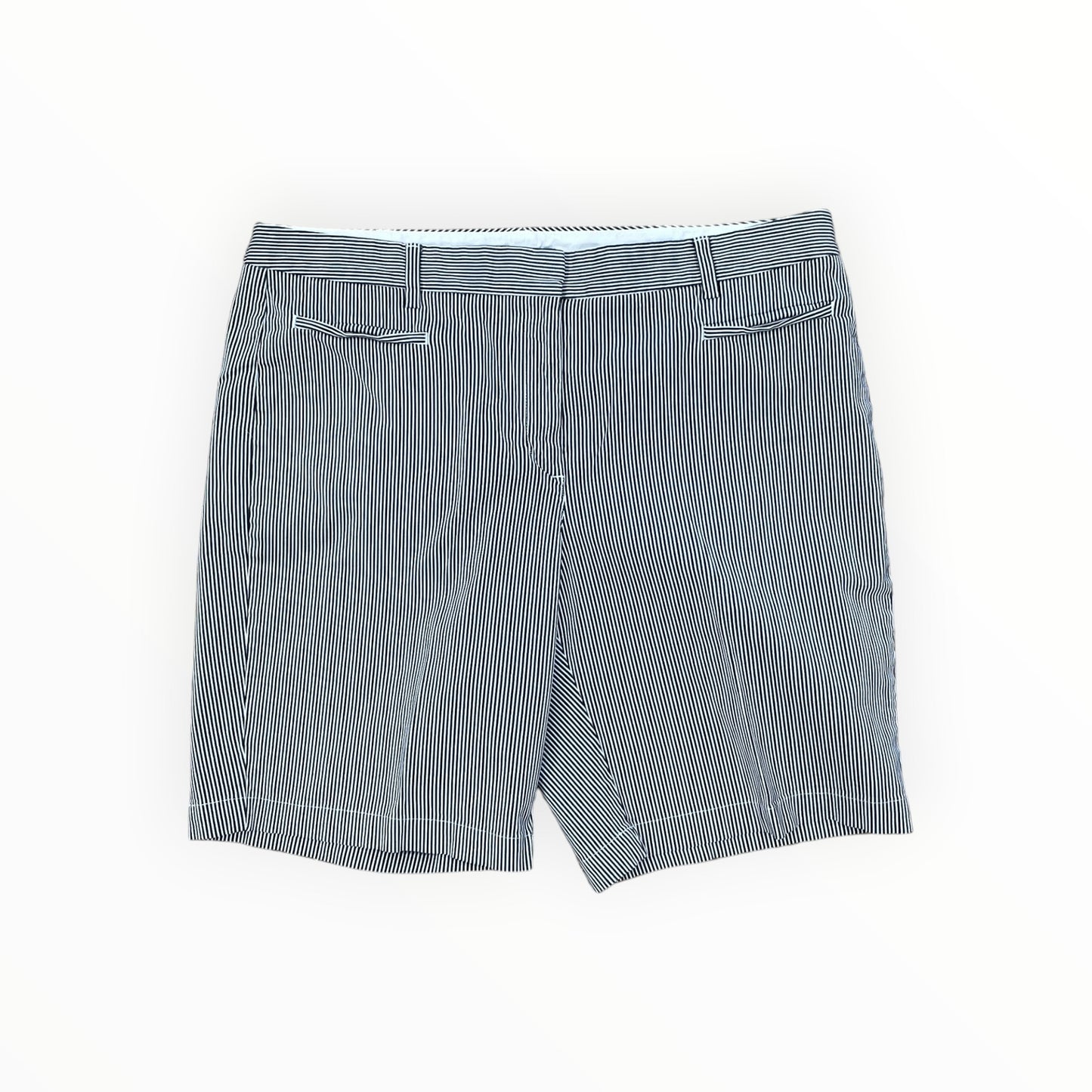 Shorts By Lands End In Striped Pattern, Size:16