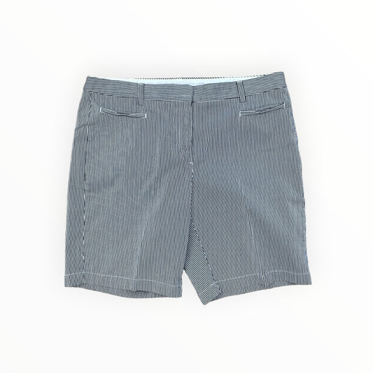 Shorts By Lands End In Striped Pattern, Size:16