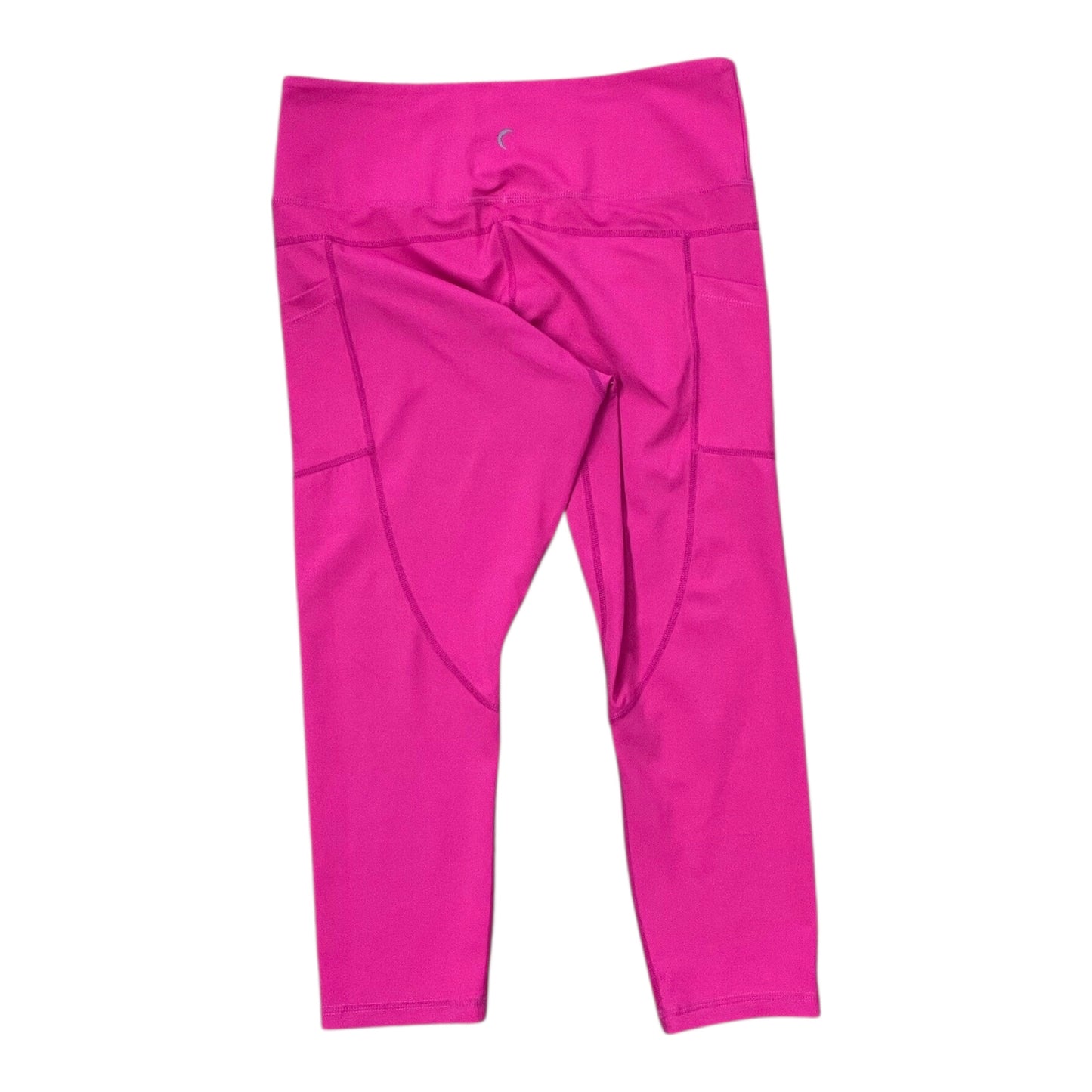 Athletic Leggings Capris By Zyia In Pink, Size:L