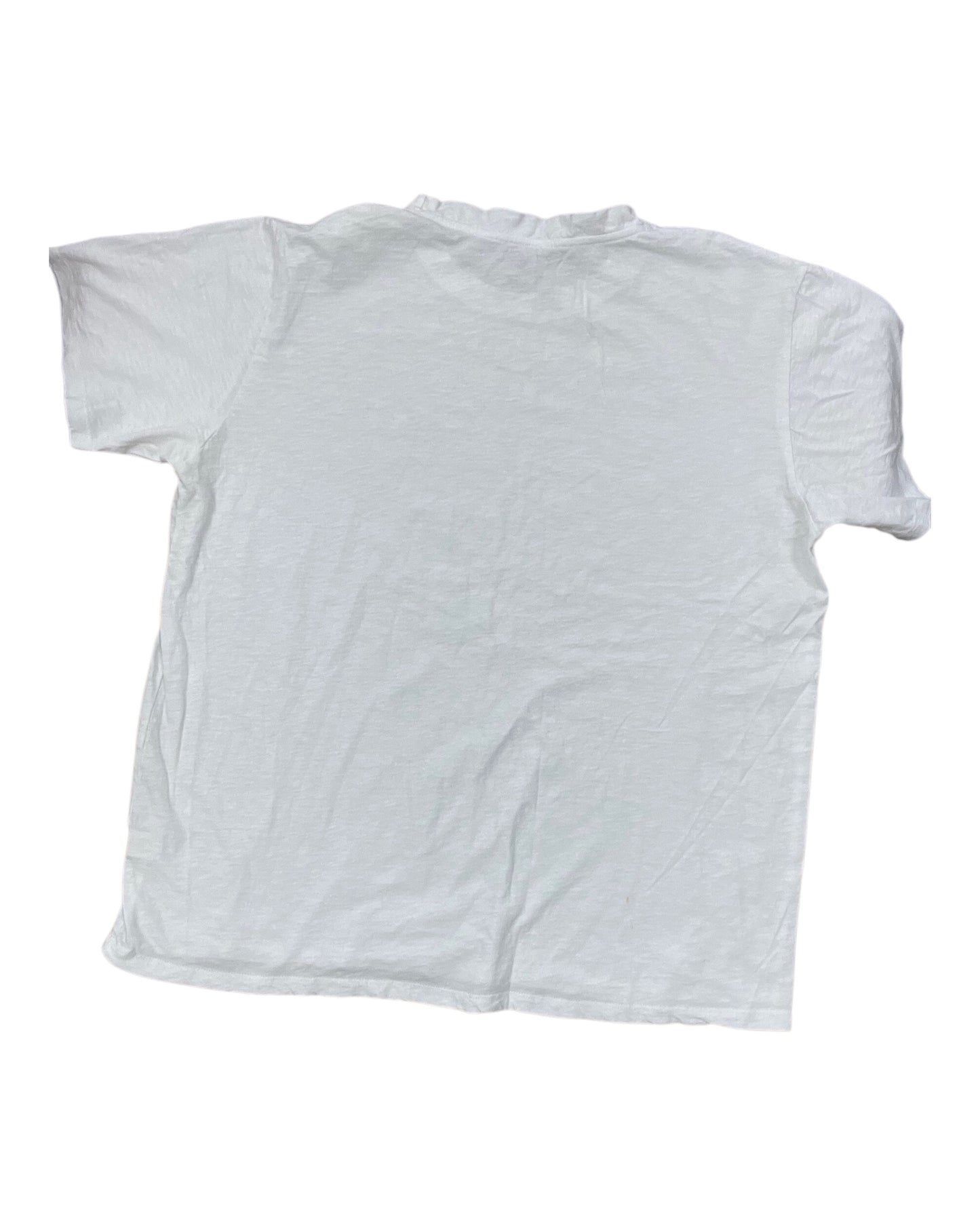 Top Ss Basic By Clothes Mentor In White, Size:Xl