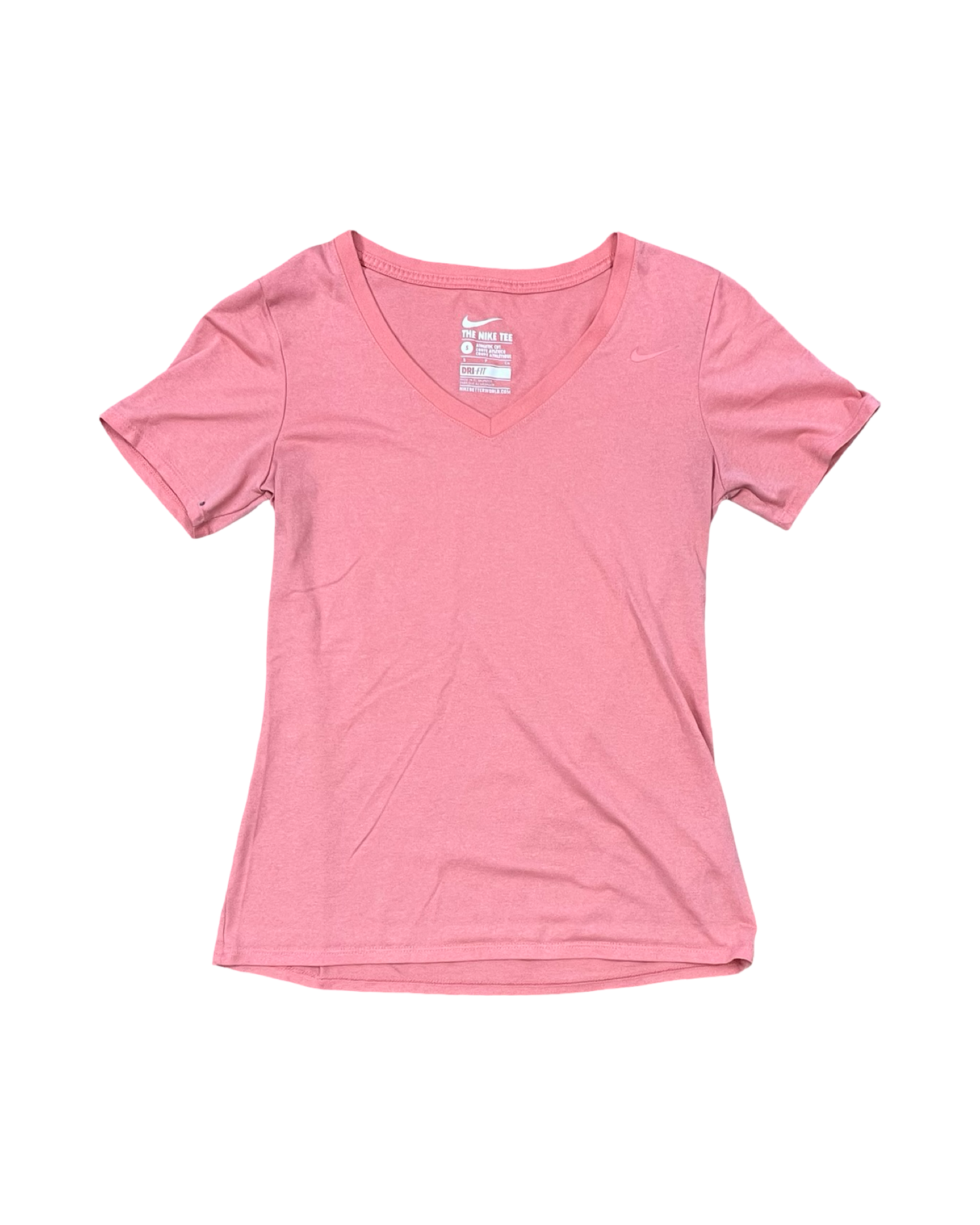 Top Ss By Nike In Peach, Size:S