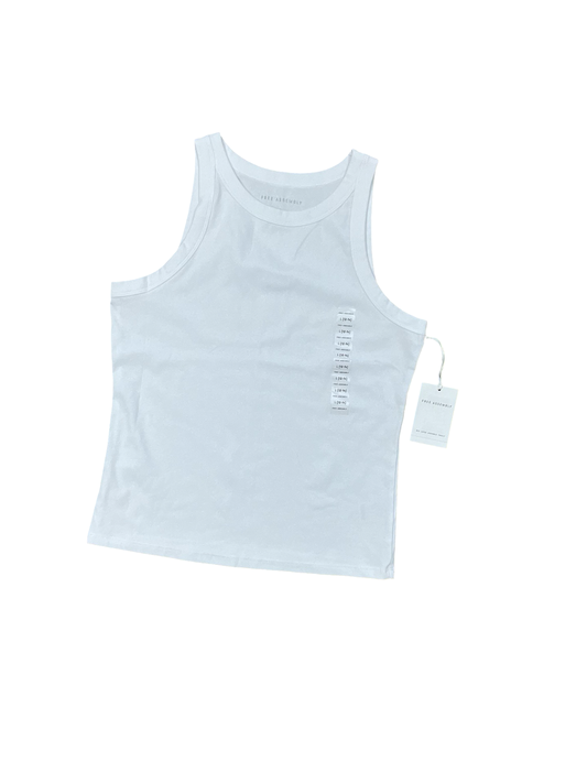 Tank Top By Free Assembly In White, Size:L