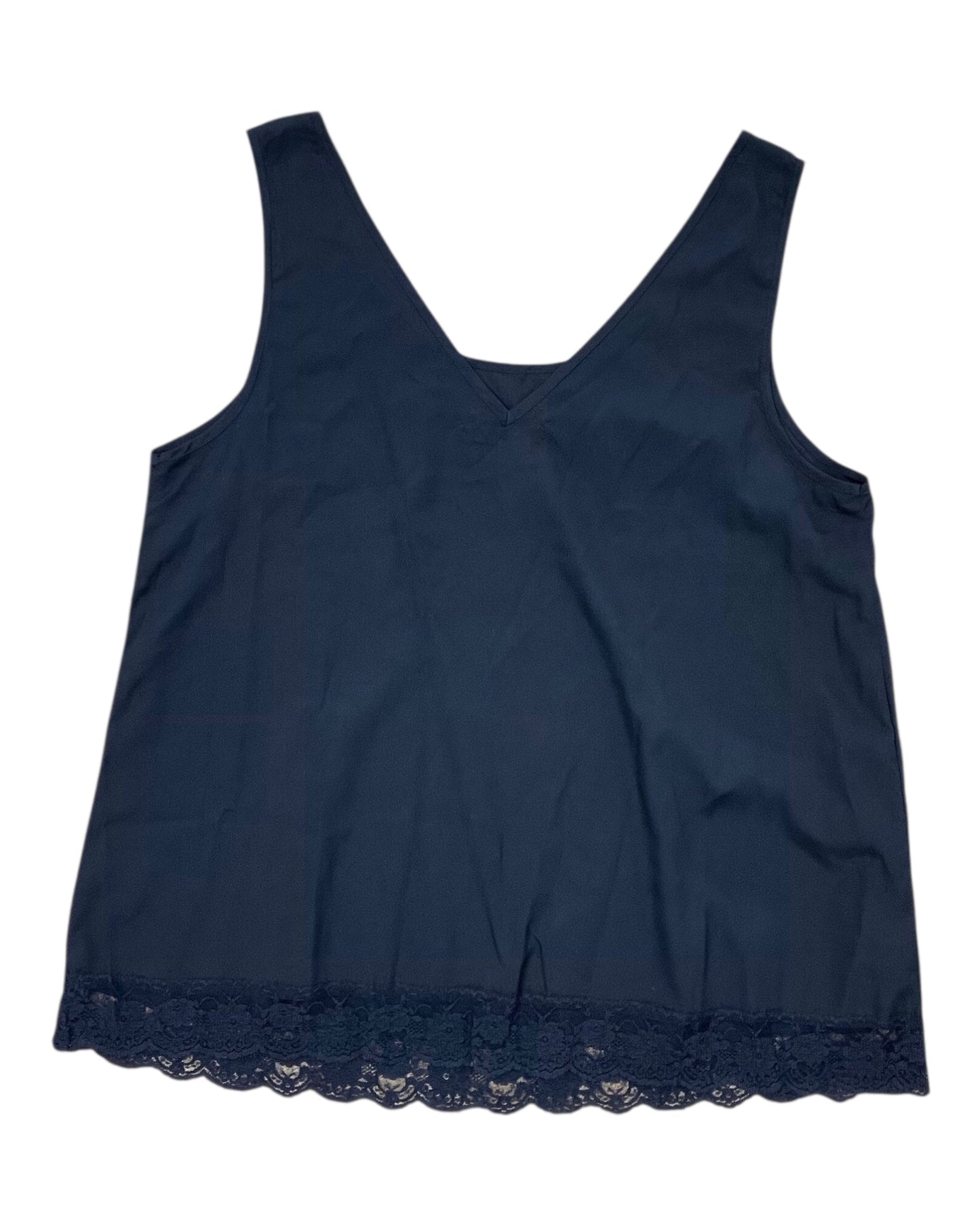 Top Sleeveless By Clothes Mentor In Black, Size:1X