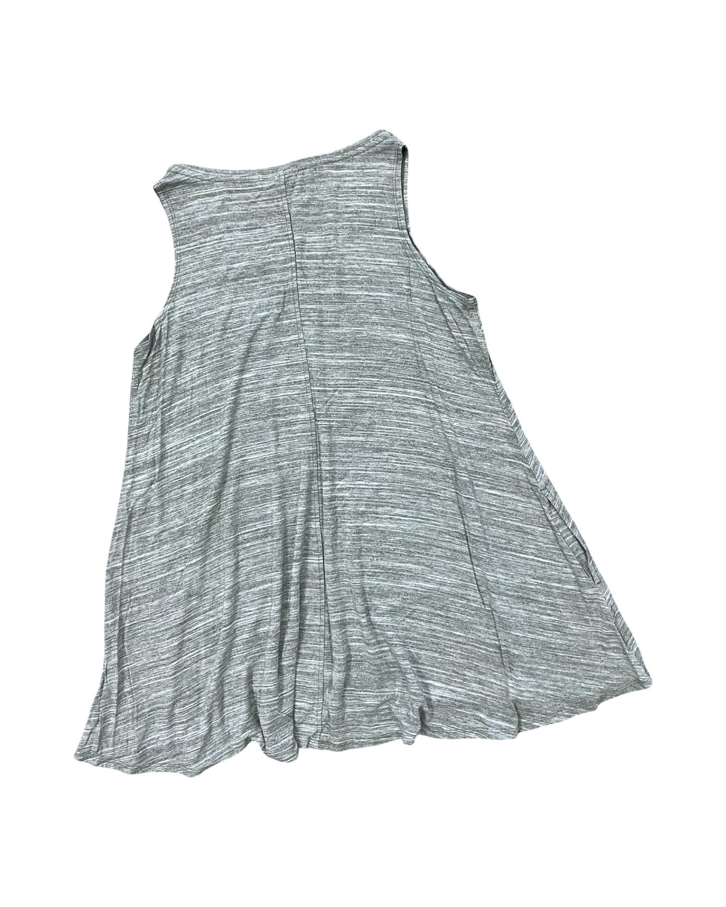 Top Sleeveless By Logo In Green, Size:M