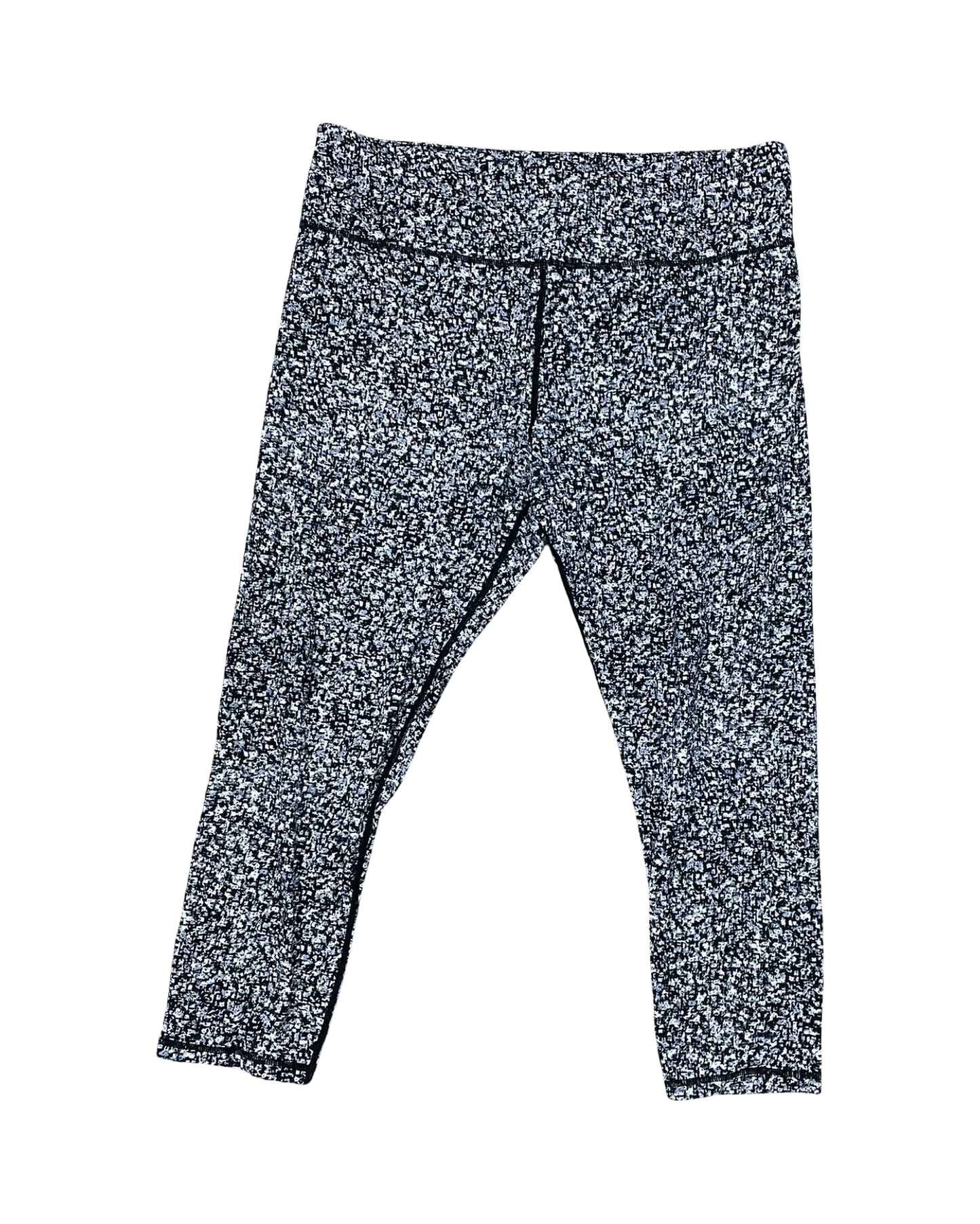 Athletic Leggings By Zyia In Black & White, Size:2X