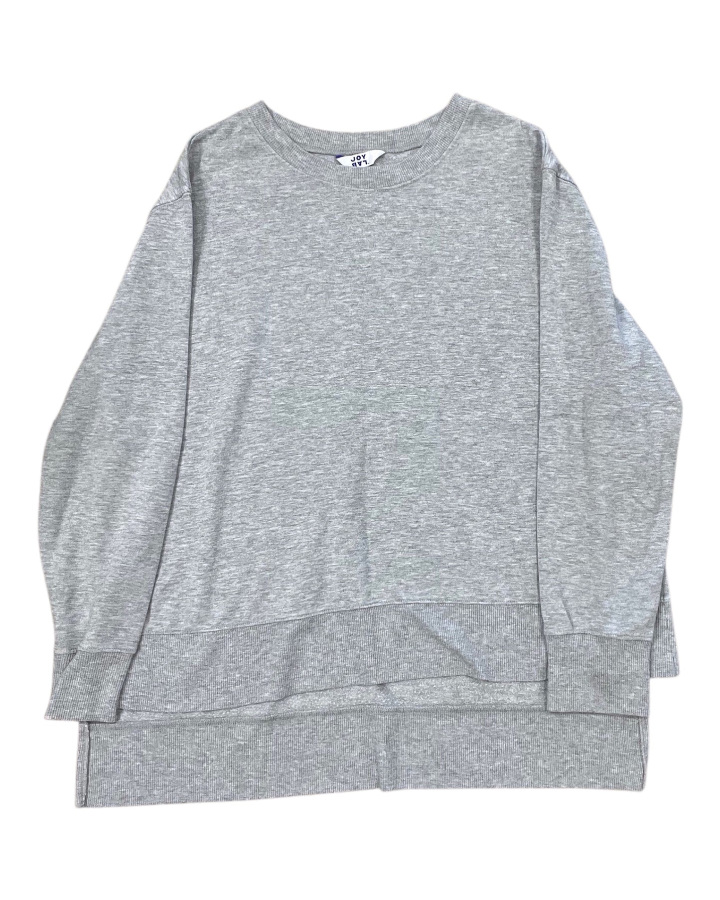 Sweatshirt Crewneck By Joy Lab In Grey, Size:1X
