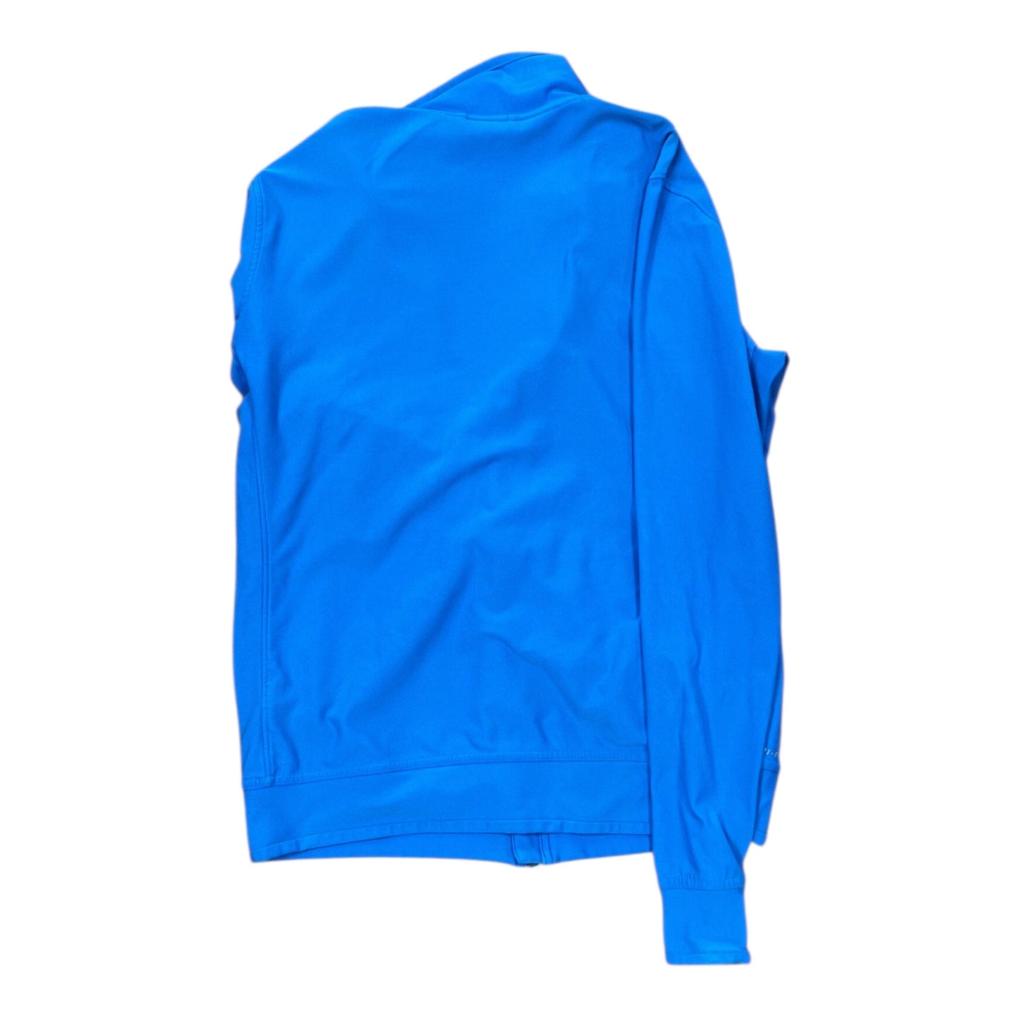 Athletic Jacket By Nike In Blue, Size:L