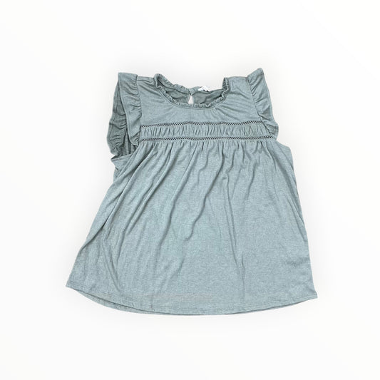 Top Sleeveless By Maurices In Green, Size:L