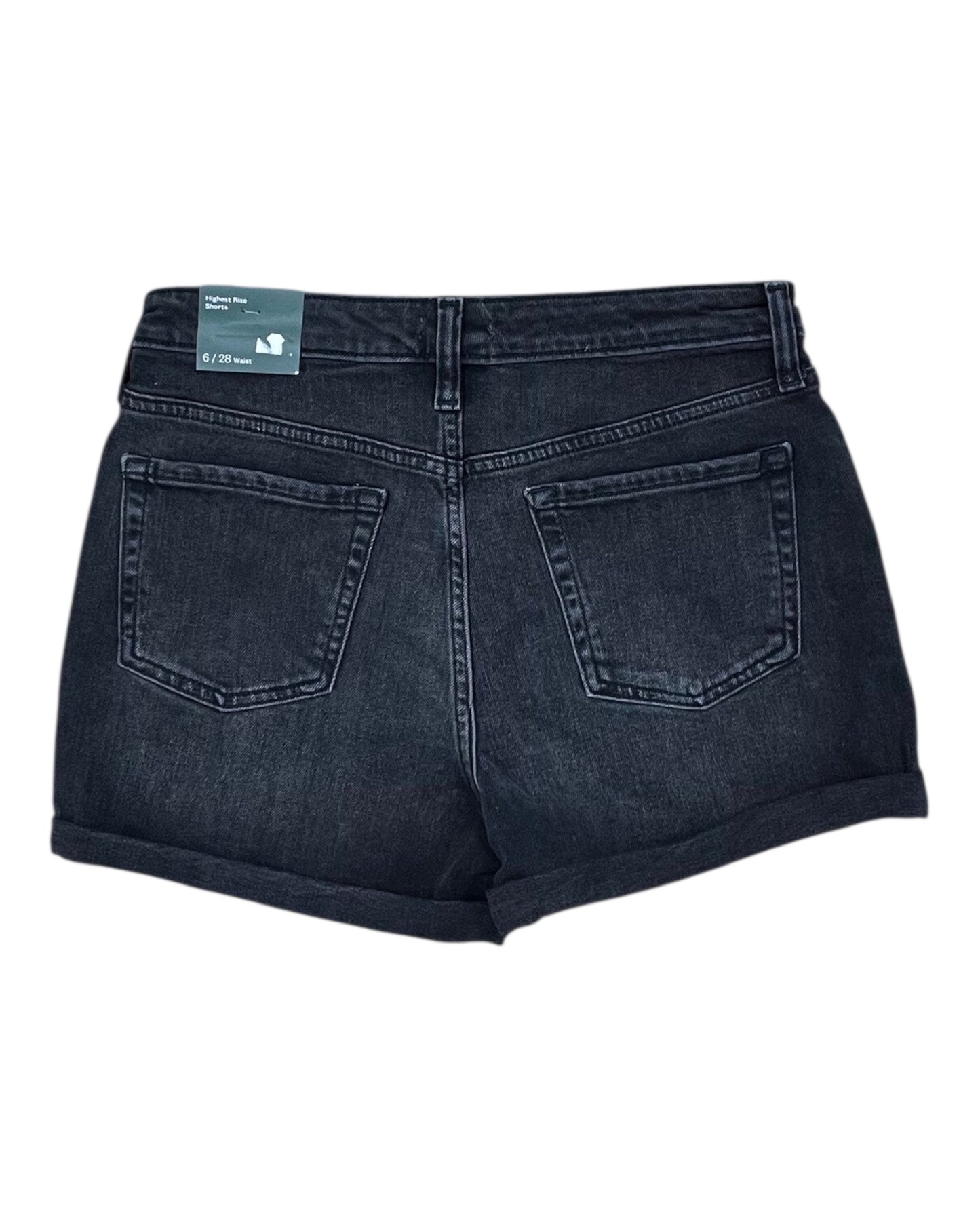 Shorts By Wild Fable In Black Denim, Size:6