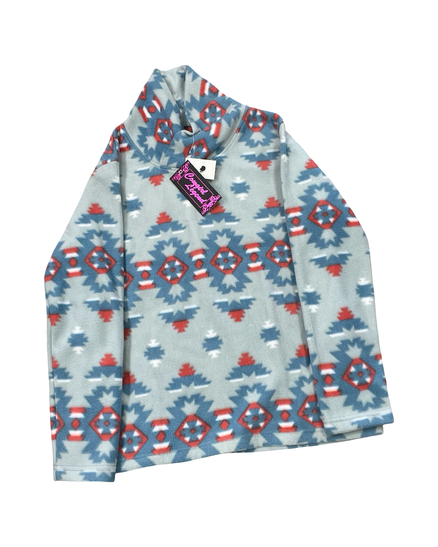 Sweatshirt Collar By Clothes Mentor In Blue, Size:M