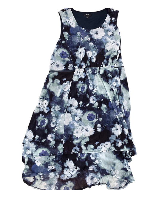 Dress Casual Short By Simply Vera In Blue, Size:Xl