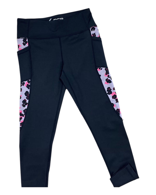Athletic Leggings By Clothes Mentor In Black, Size:0