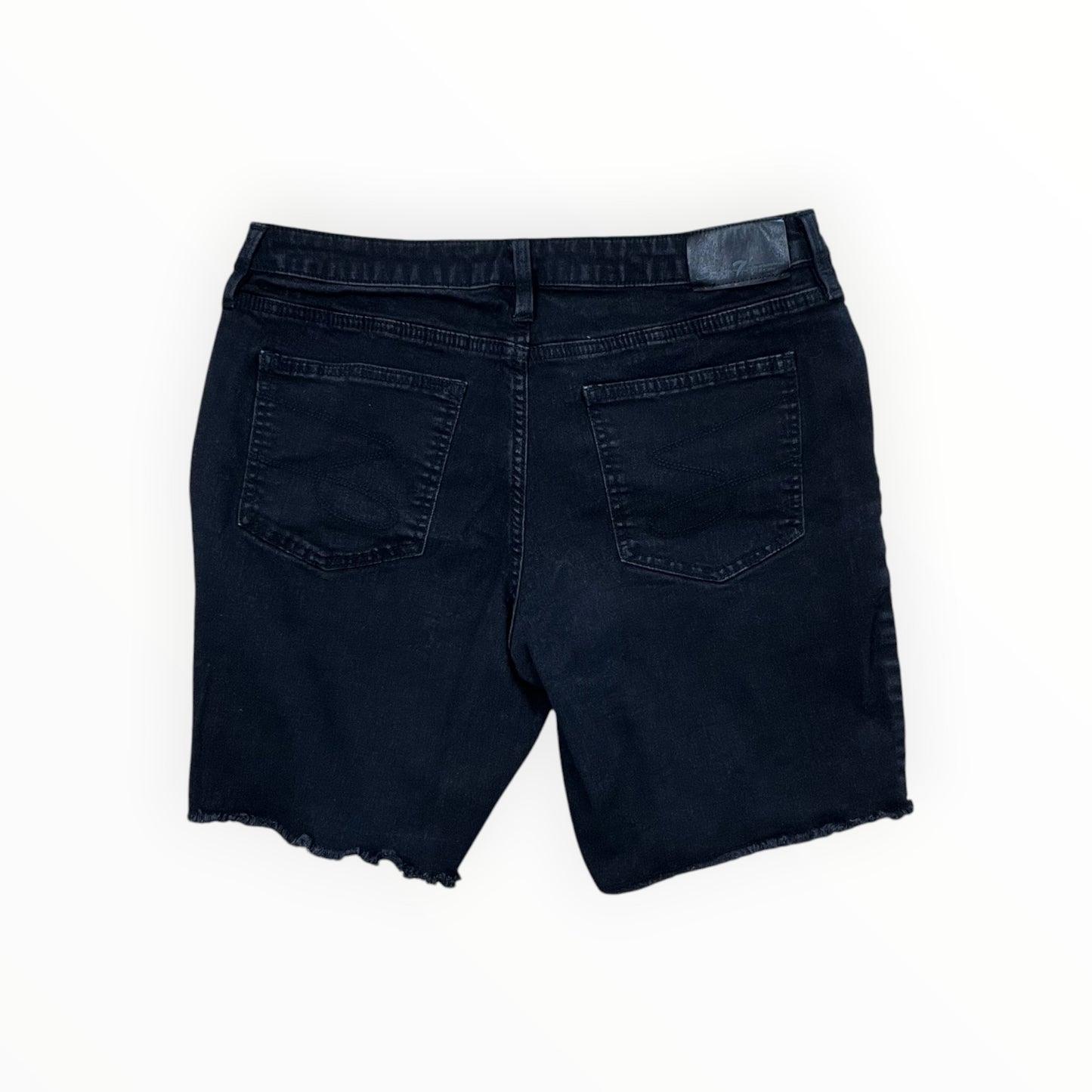 Shorts By Seven 7 In Black Denim, Size:10
