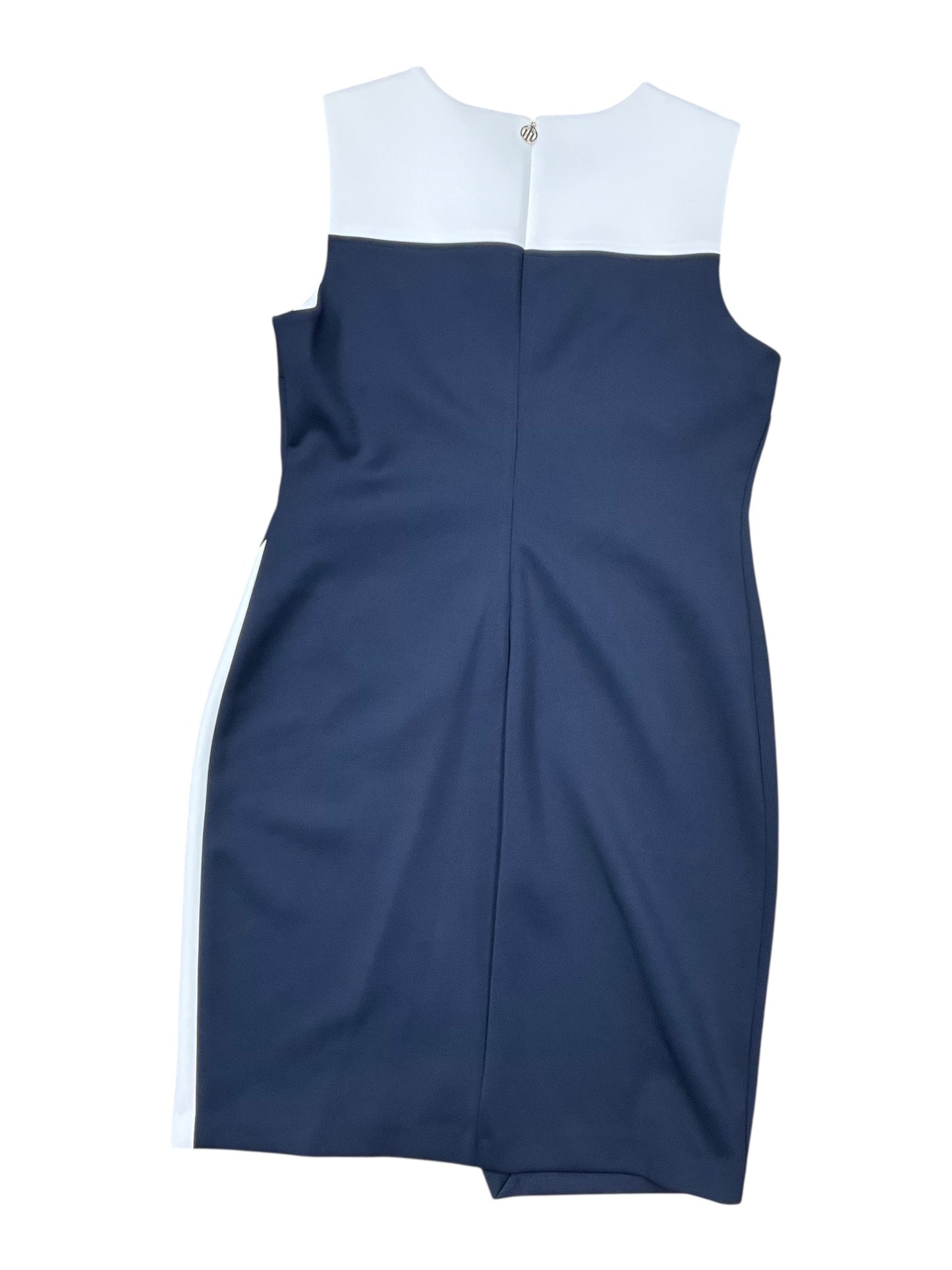 Dress Work By Tommy Hilfiger In Blue & White, Size:14