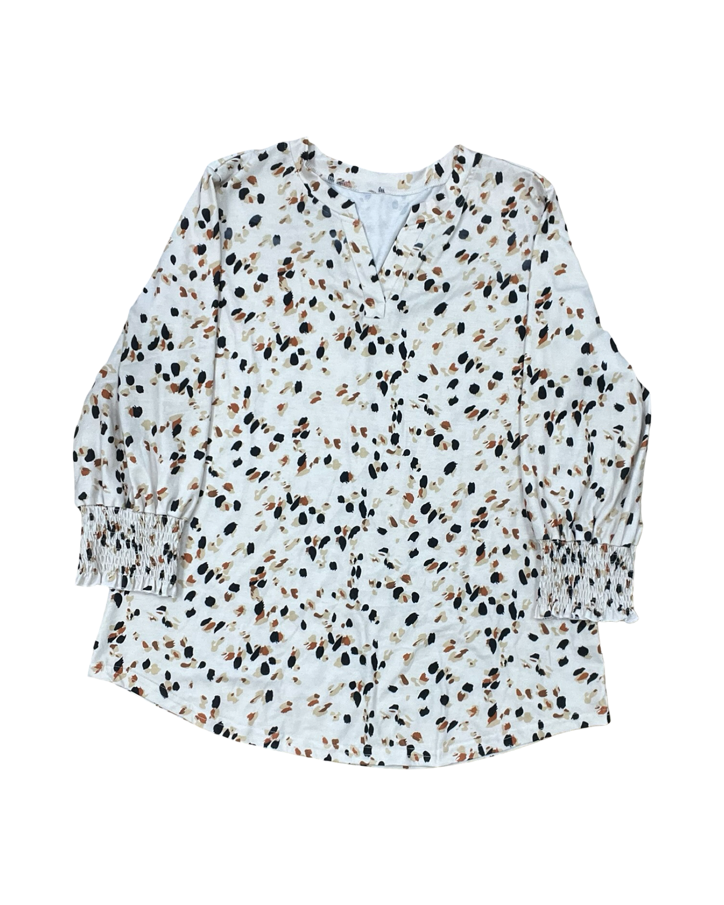 Top Ls By Clothes Mentor In Cream, Size:L