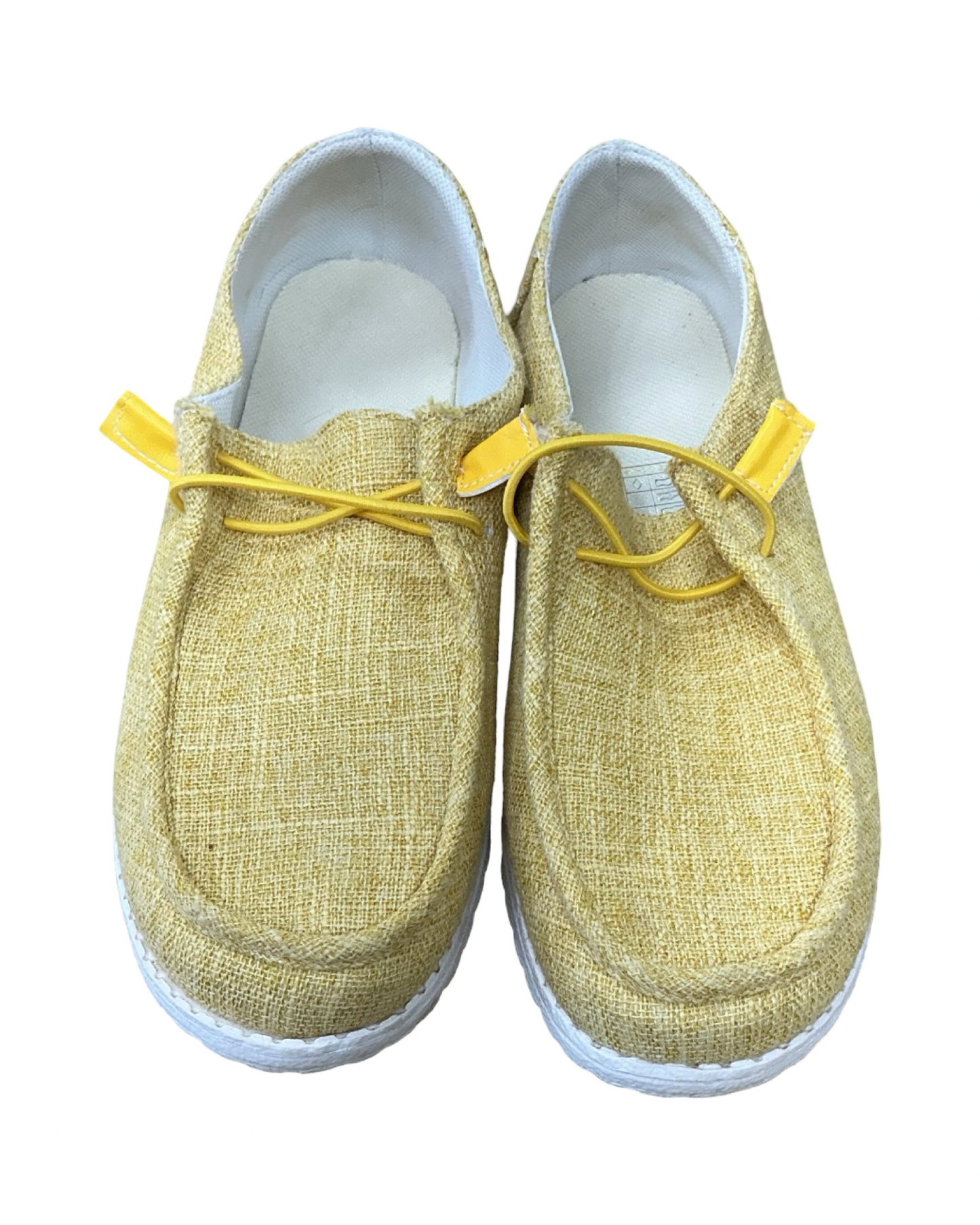 Shoes Flats By Clothes Mentor In Yellow, Size:8.5