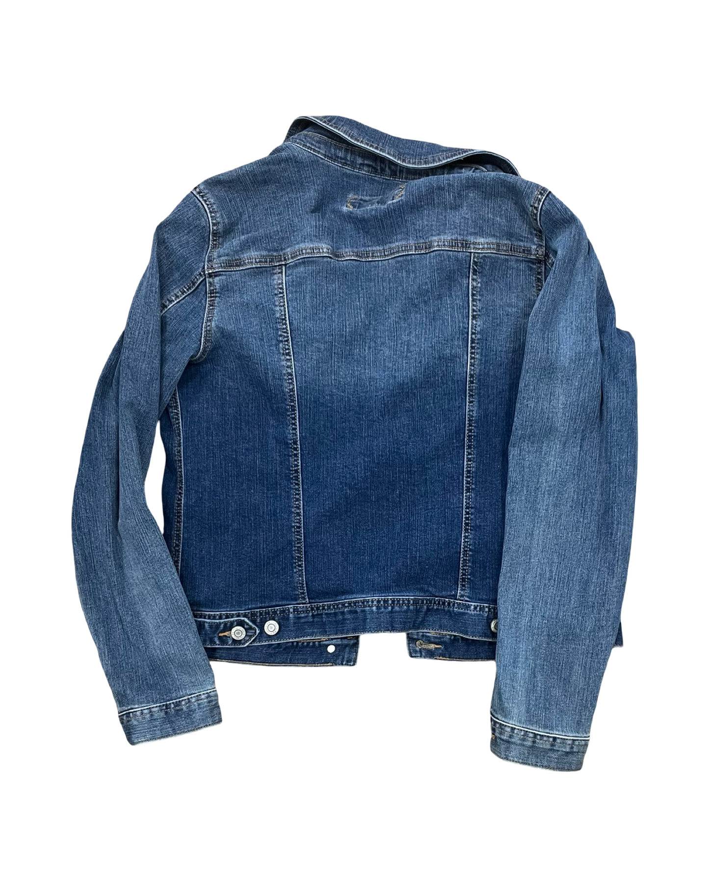 Jacket Denim By Maurices In Blue Denim, Size:M