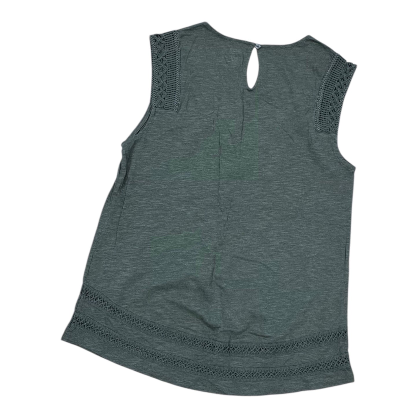 Top Sleeveless By Ana In Green, Size:M