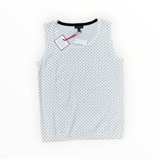Top Sleeveless By Talbots In Blue Red & White, Size:Xs