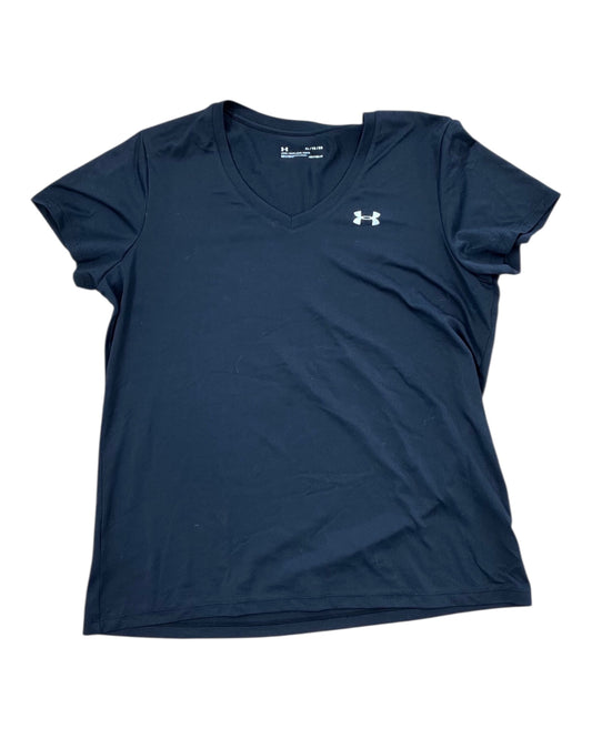 Athletic Top Ss By Under Armour In Navy, Size:Xl