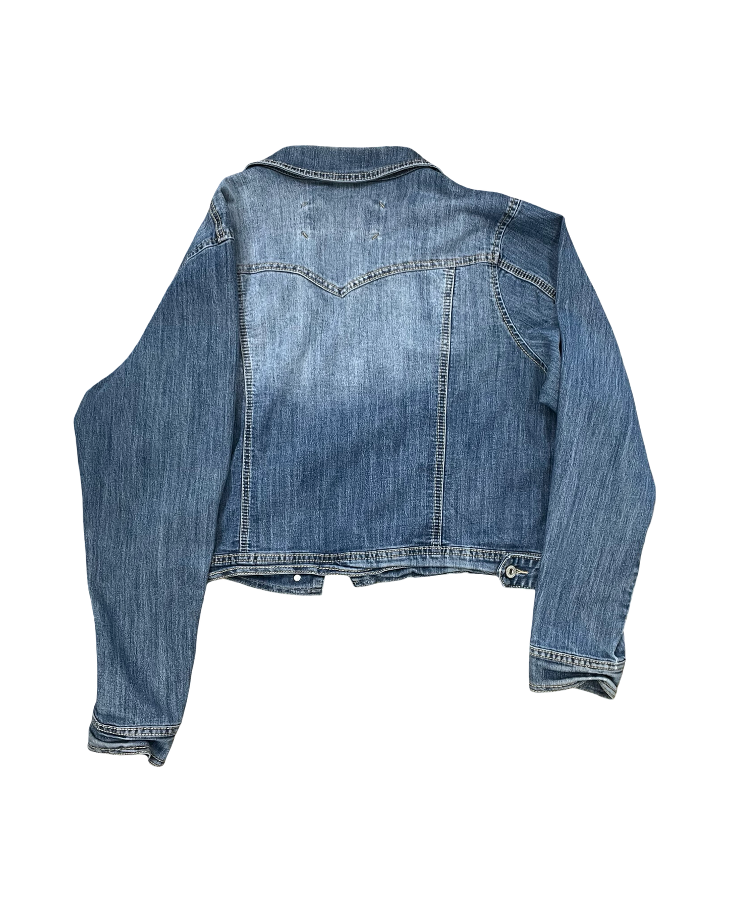 Jacket Denim By Maurices In Blue Denim, Size:2X