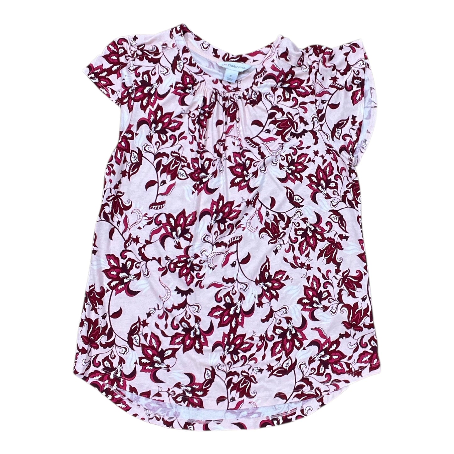 Top Ss By A Beautiful Soul In Pink & Red, Size:S