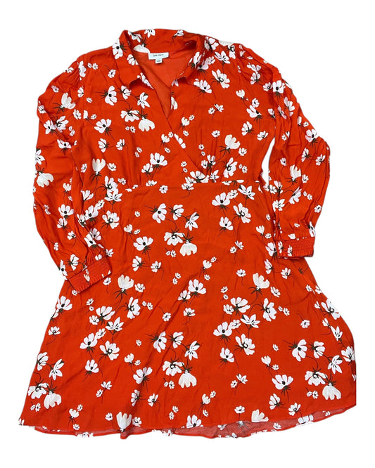 Dress Party Midi By On 34Th In Orange, Size:Xl
