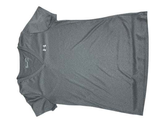 Athletic Top Ss By Under Armour In Grey, Size:M