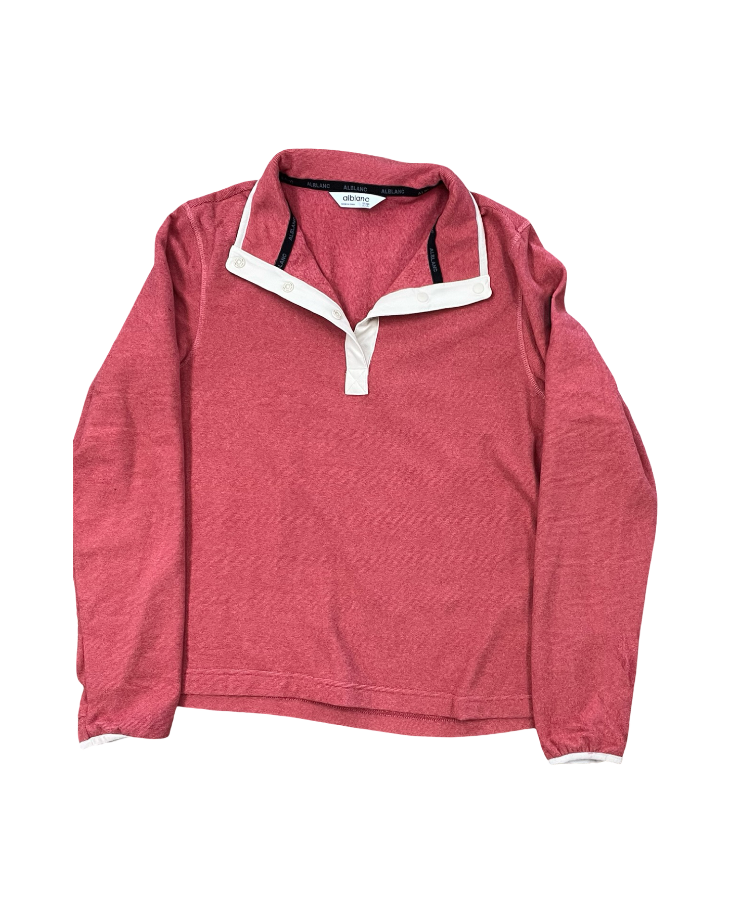 Sweatshirt Collar By Clothes Mentor In Orange, Size:L