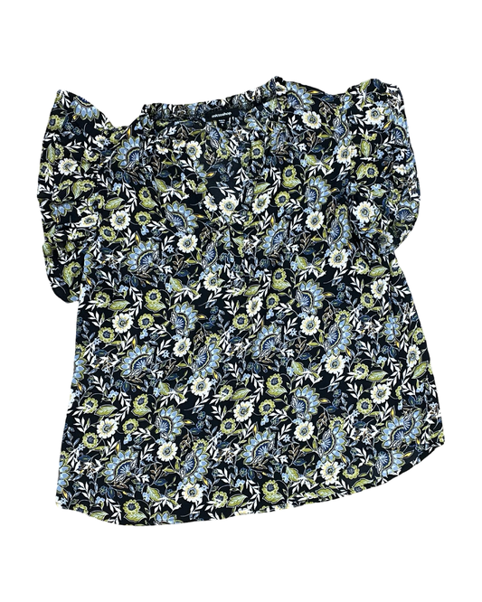 Top Ss By Mittoshop In Floral Print, Size:S