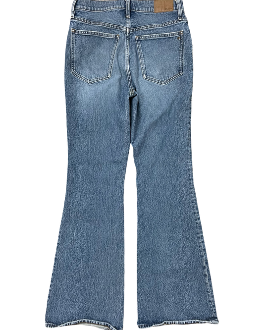 Jeans Flared By Madewell In Blue Denim, Size:8
